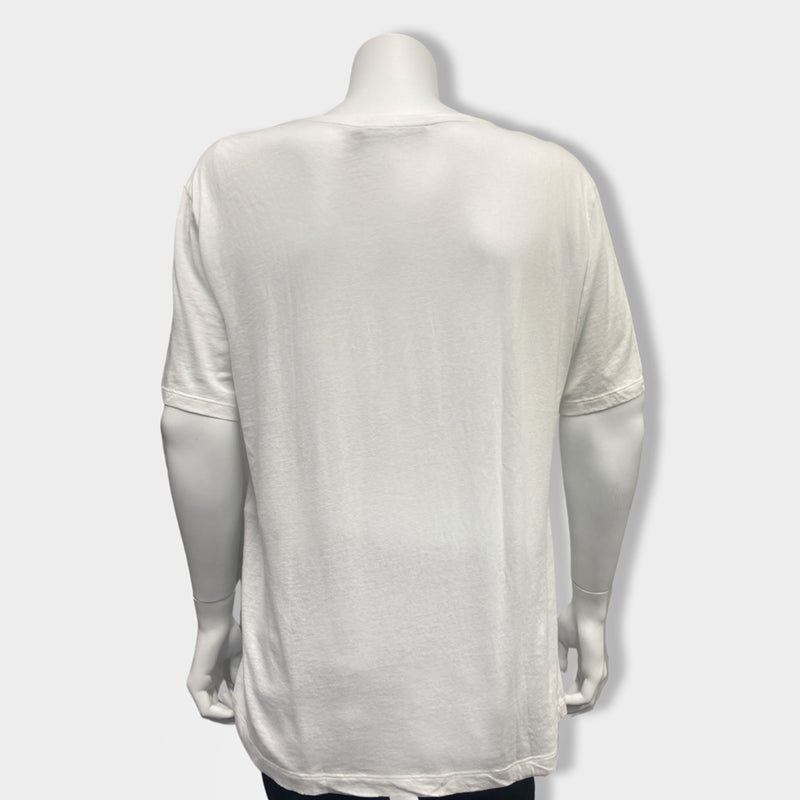 GUCCI white cotton T-shirt