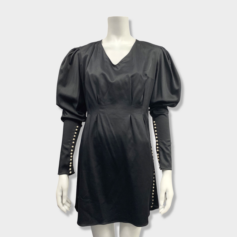 MAGDA BUTRYM silk black dress