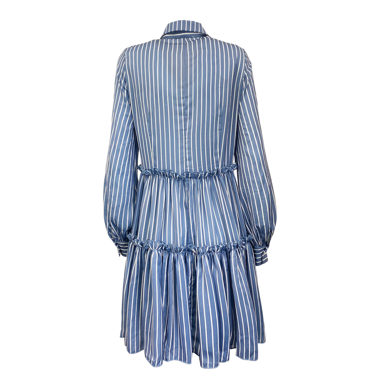 MAJE blue ruffled dress – Loop Generation