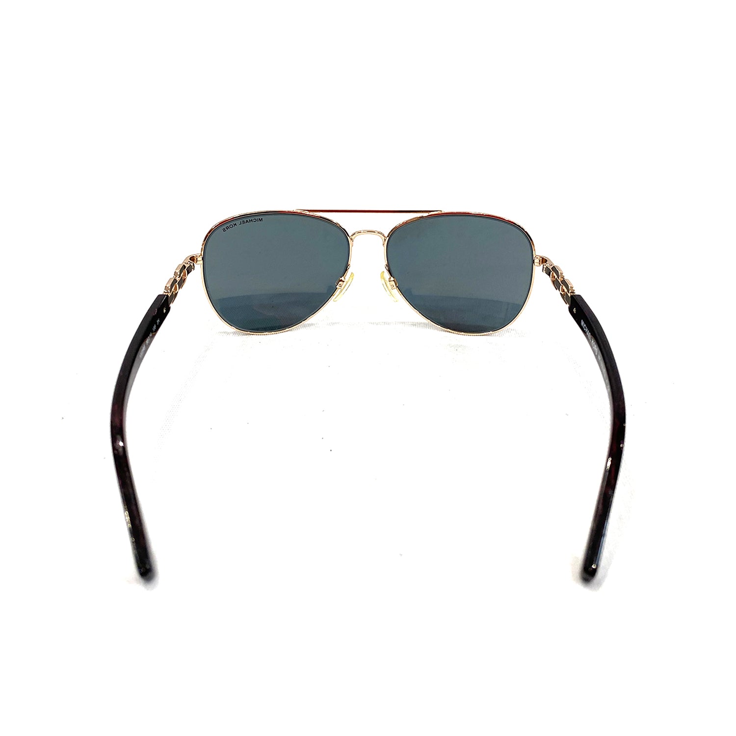 Designer Closeout Buy- MICHAEL KORS Sunglasses Pilot Shape Metal Sunglasses  - Gold - 7567484 - TJC