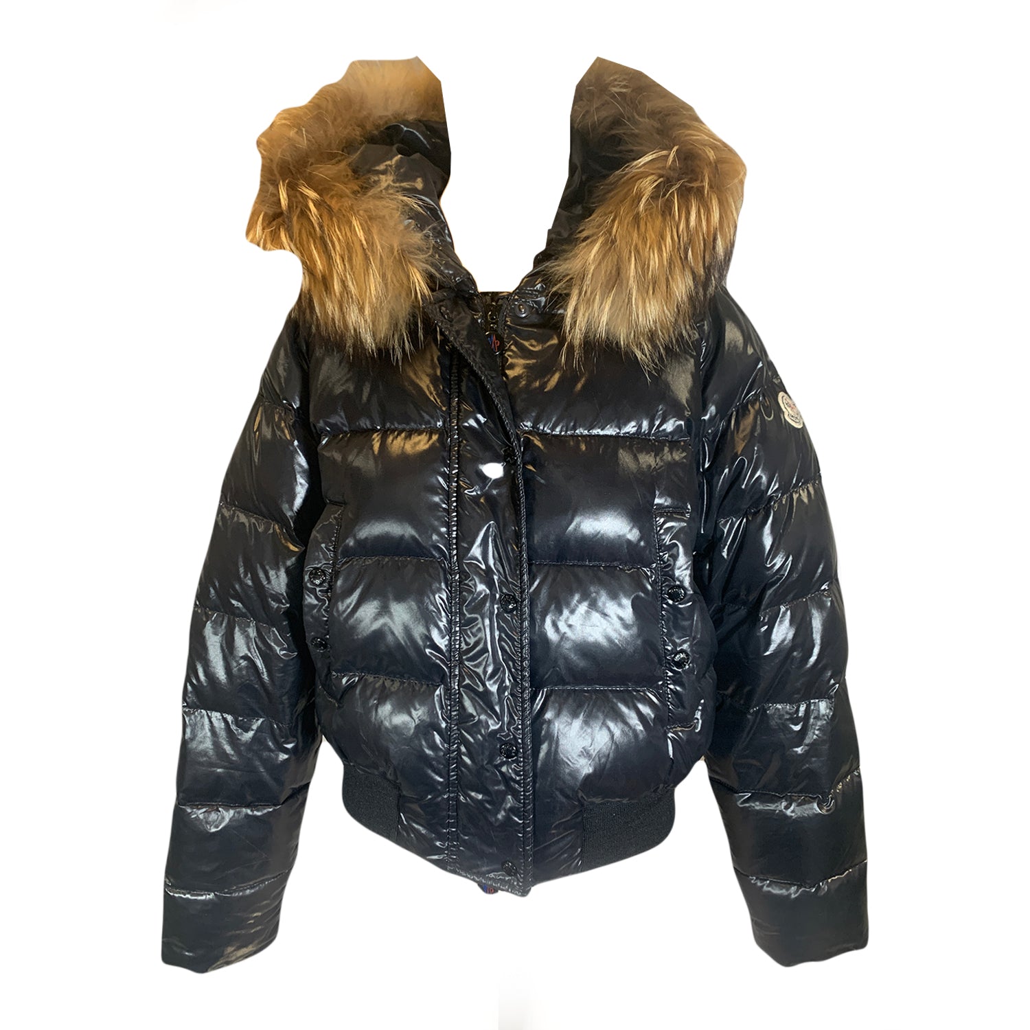 Moncler fur cheap collar jacket