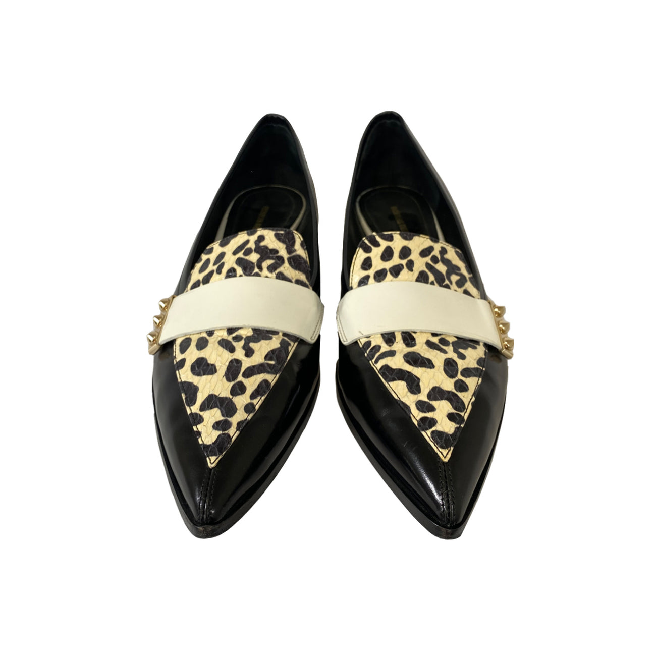 Nicholas Kirkwood Flat Leather Loafer