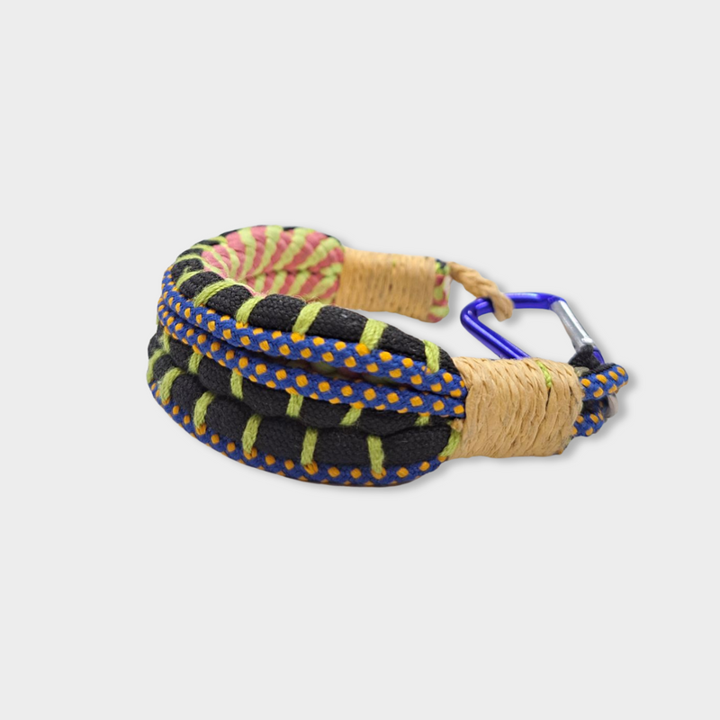 pre-loved PROENZA SCHOULER multicolour fabric bracelet