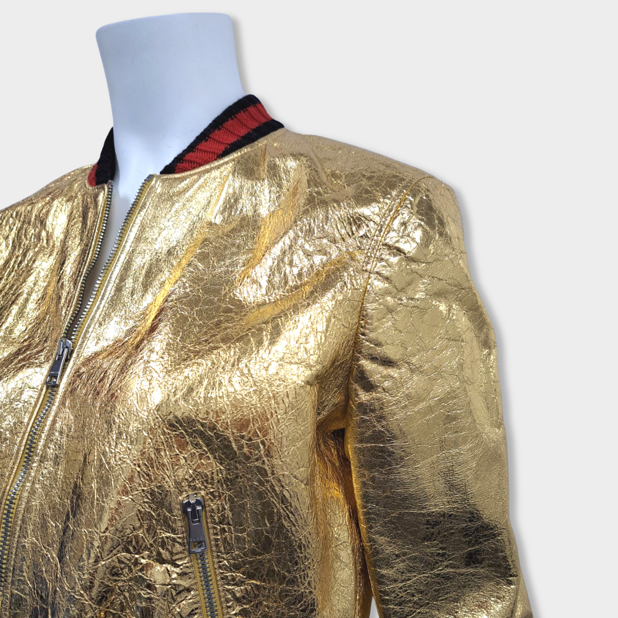 Gucci shop gold jacket