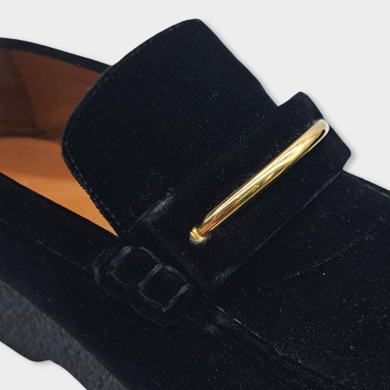 Celine clearance platform loafers