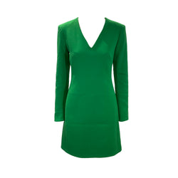 pre-owned Tara Jarmon green mini dress | Size FR36