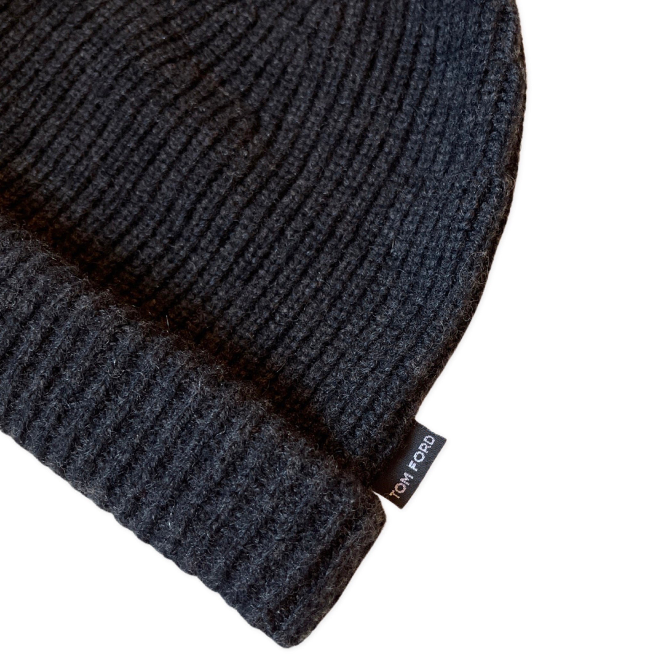 Tom Ford dark grey cashmere hat – Loop Generation