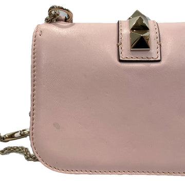 Valentino Small Rockstud Crossbody Bag- Powder Pink