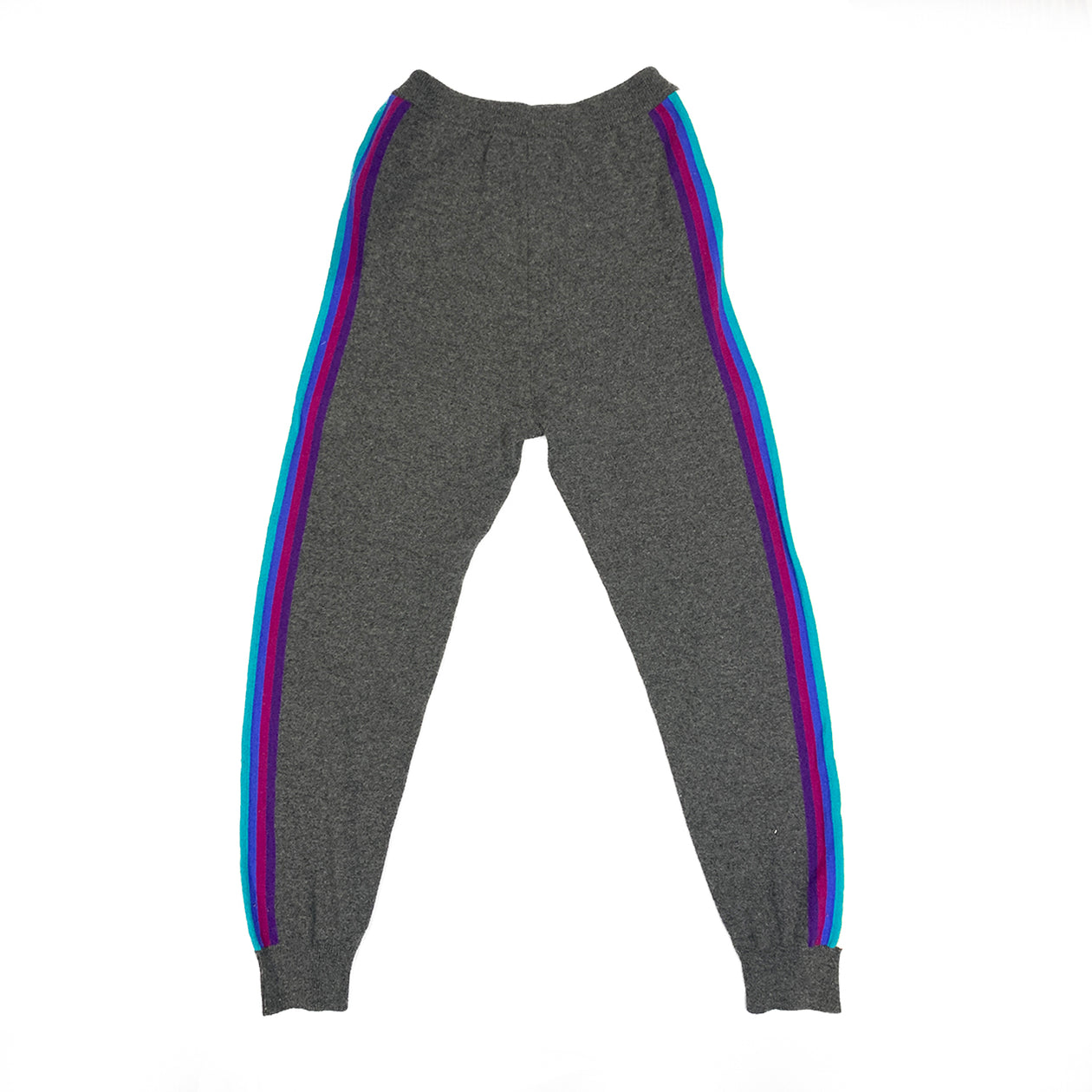 Aviator Stripe Jogger in 100% Cashmere